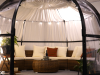 GARDINSÆT SKYDOME RUND 10,2 