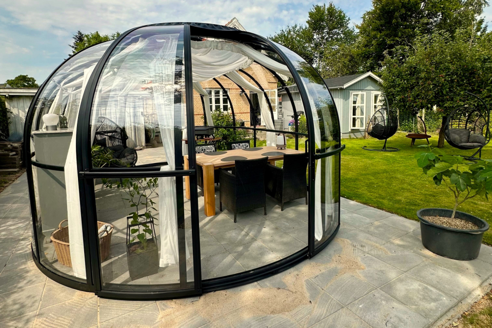 SCANDIC SKYDOME OVAL 19,4 KUPPEL DRIVHUS