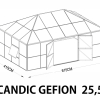 SCANDIC GEFION CUBE 25,5 DRIVHUS